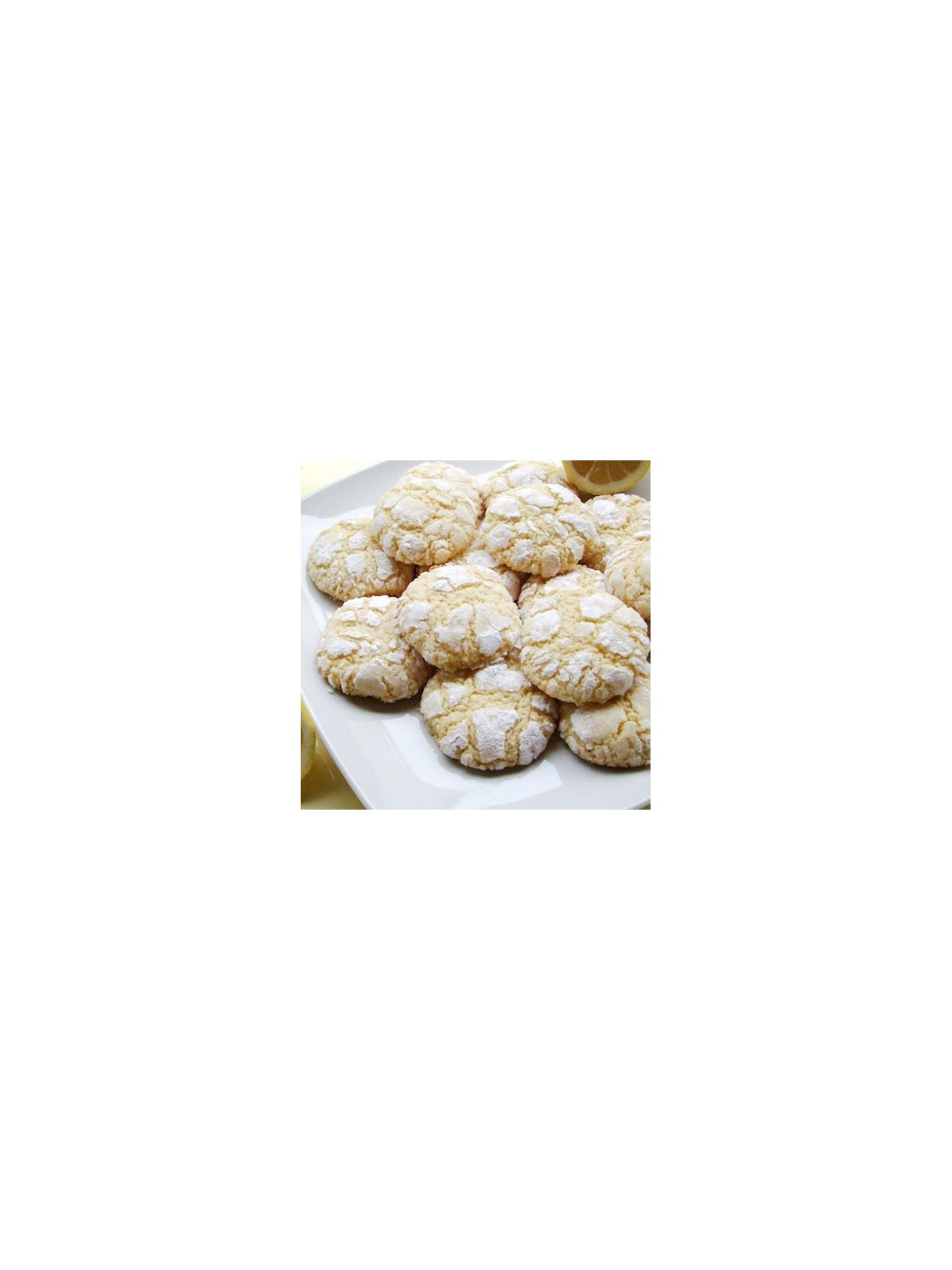 Cookies au macis et au citron