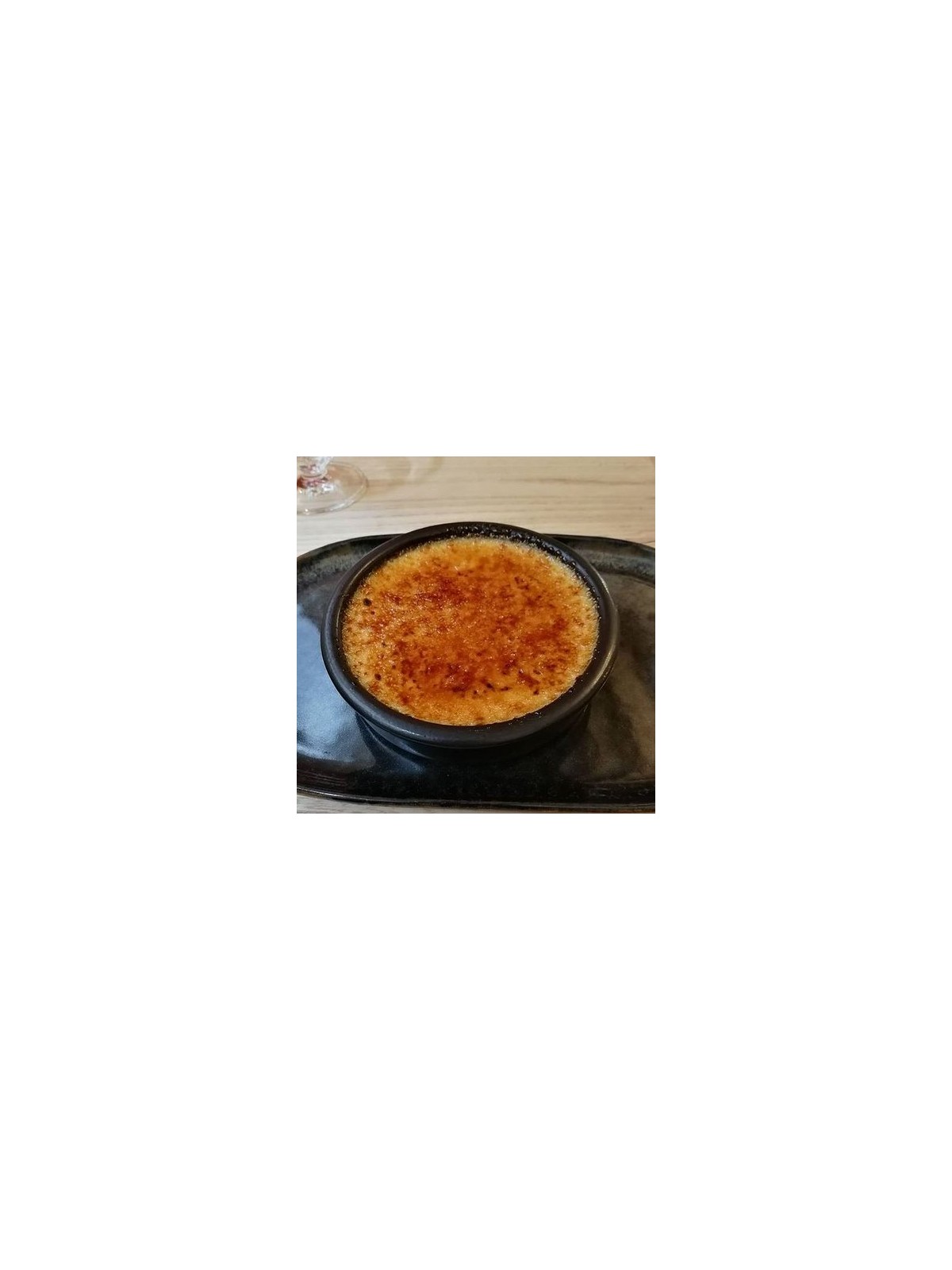 Crème brulée vanille et lavande