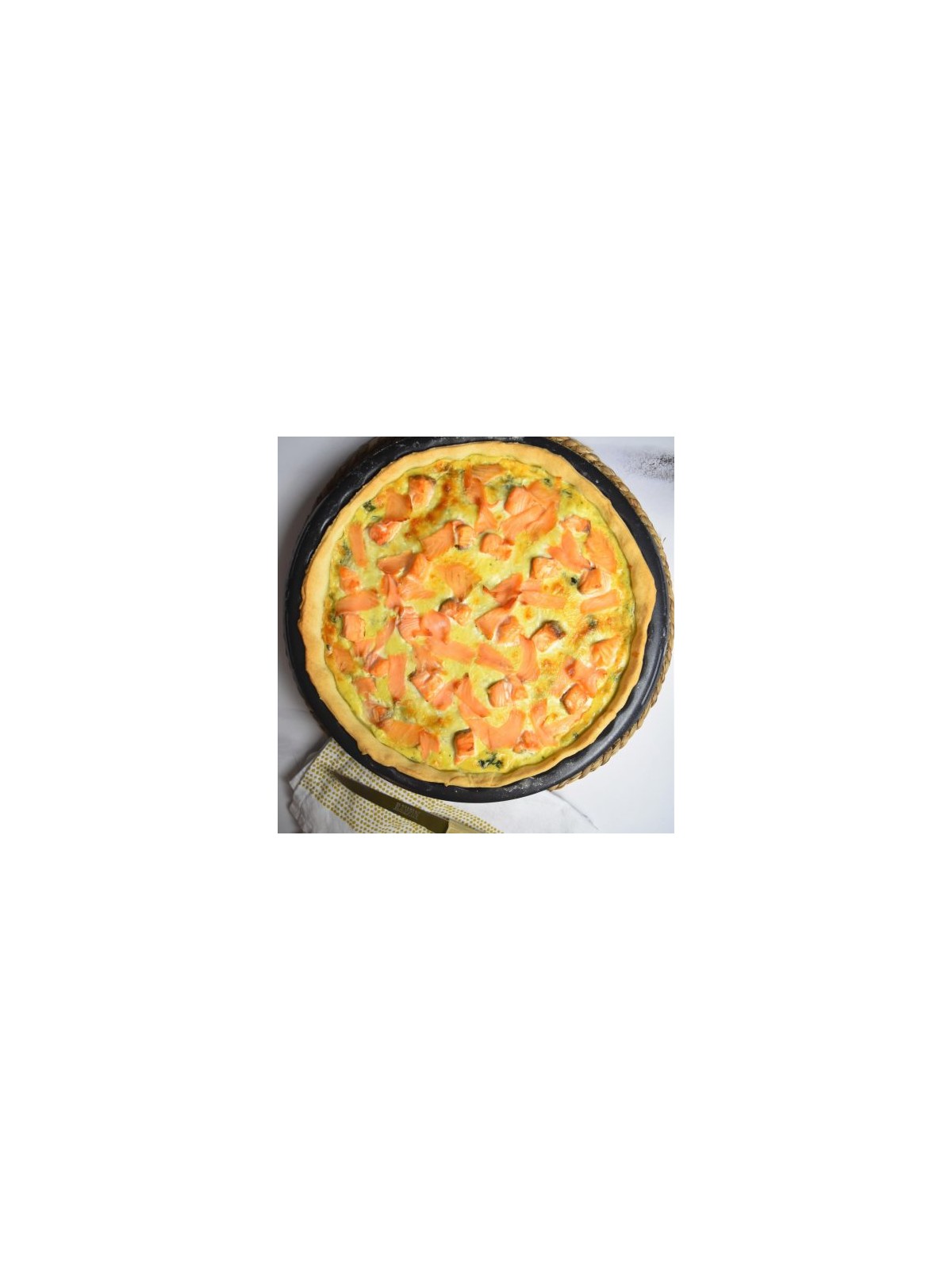 Quiche au saumon