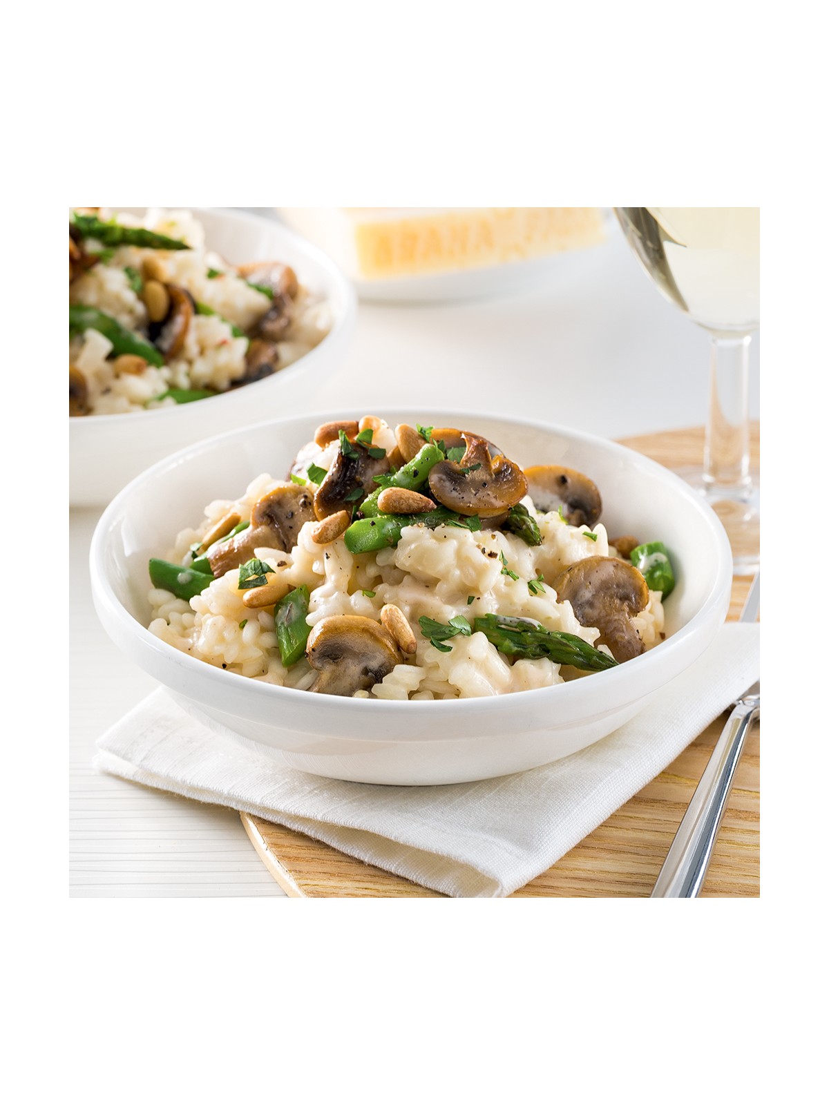 Risotto aux champignons