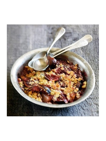 Crumble de figues anisé