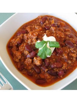 Chili de haricots noirs