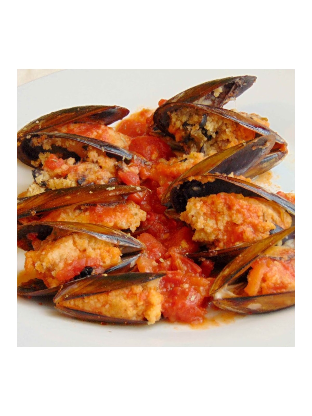 Moules farcies à l'italienne