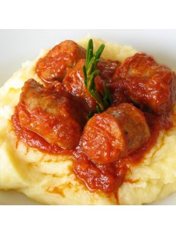 Polenta à la tomate et à la...