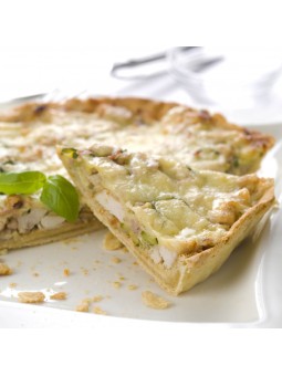 Tarte au poulet épicée